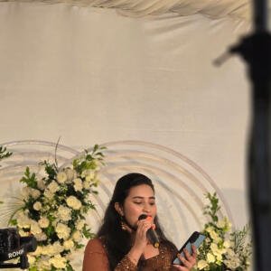 Elegant handworked party and function wear outfit