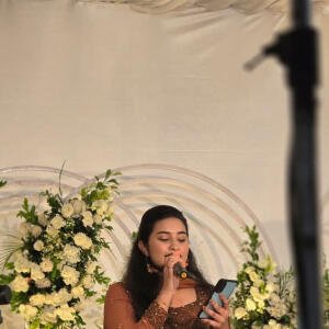 Elegant handworked party and function wear outfit