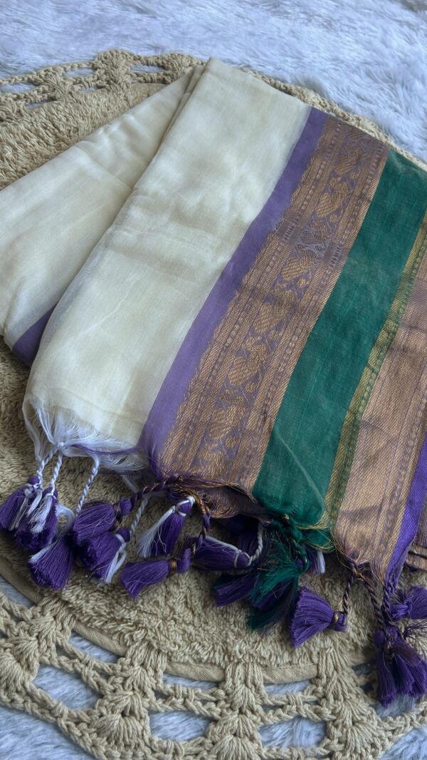 Mul Cotton Saree