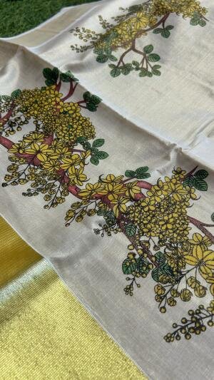 Kanikonna saree