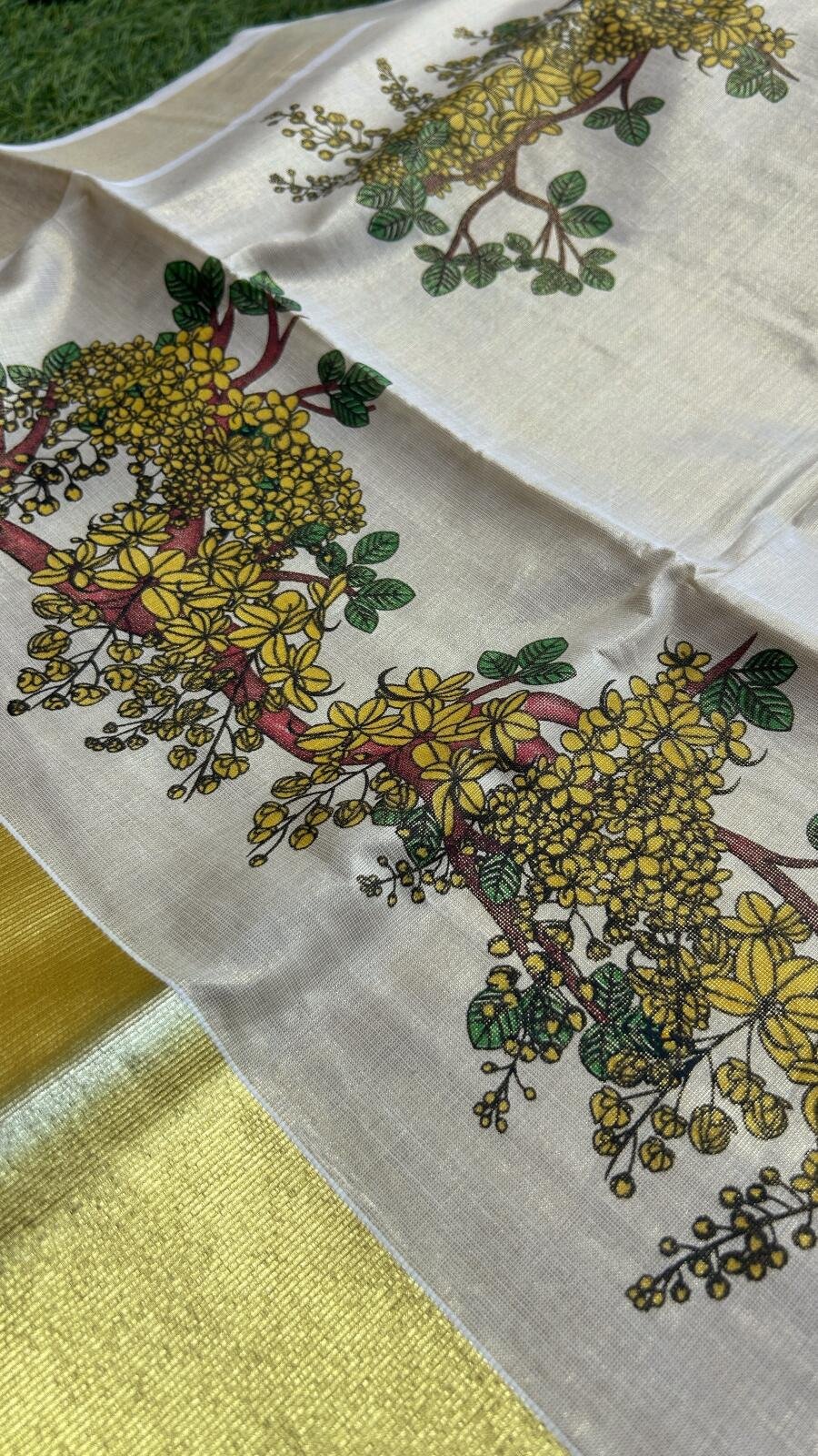 Kanikonna saree