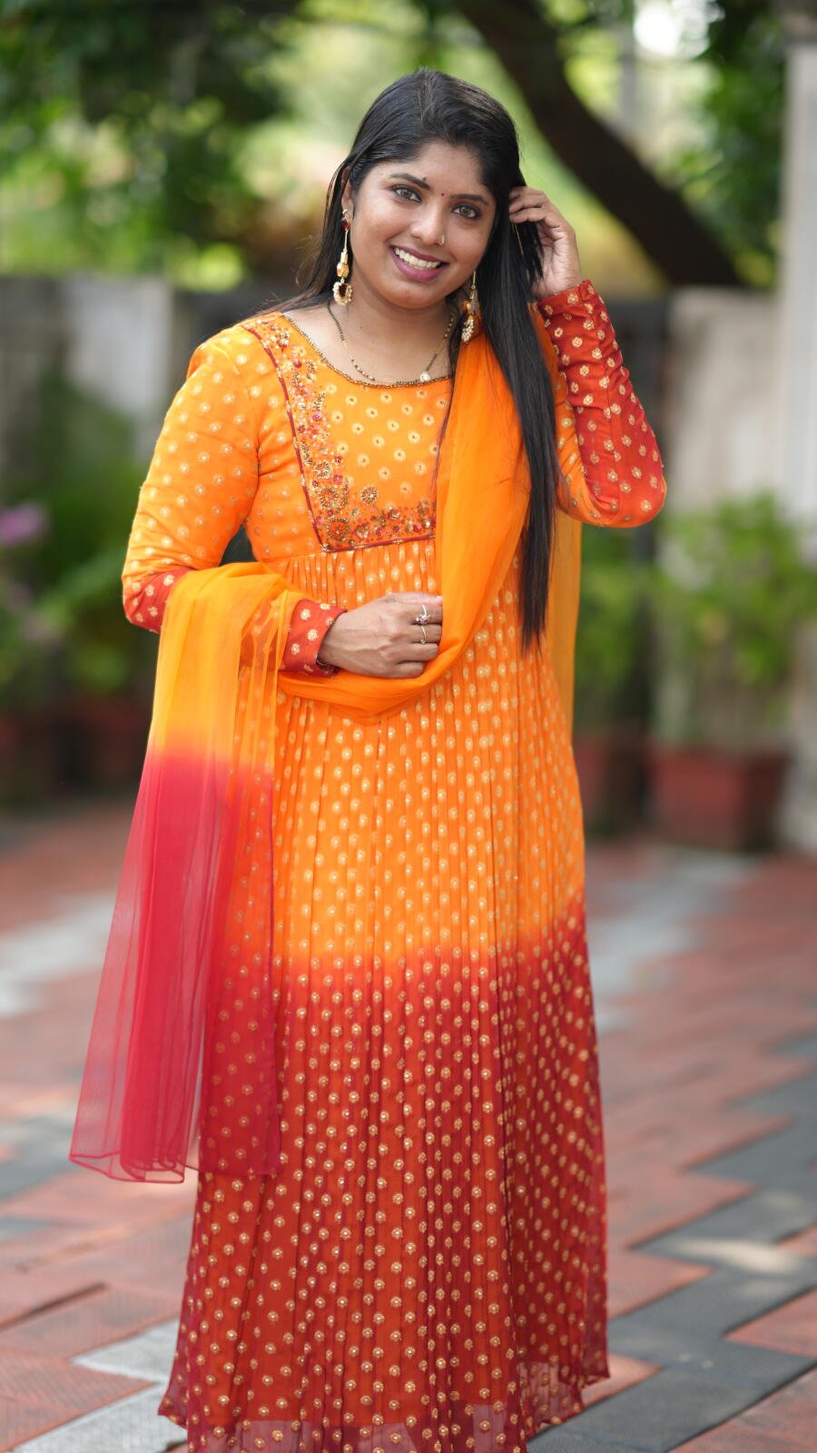 Premium fabric with banarasi weaved buttis