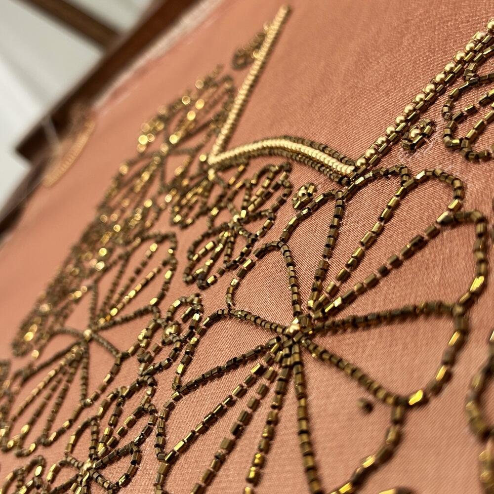 Elegant handworked party and function wear outfit