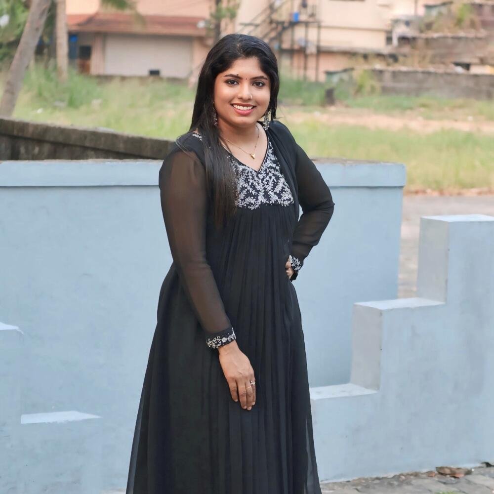 Handworked black top with dupatta