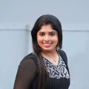 Handworked black top with dupatta