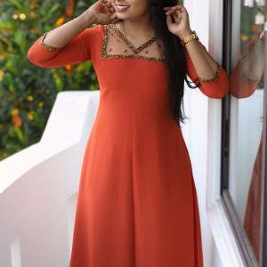 Elegant Handworked Party Wear Designer Kurti