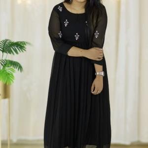 Handworked Pleated Designer Kurti
