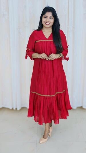 Pleated kurti
