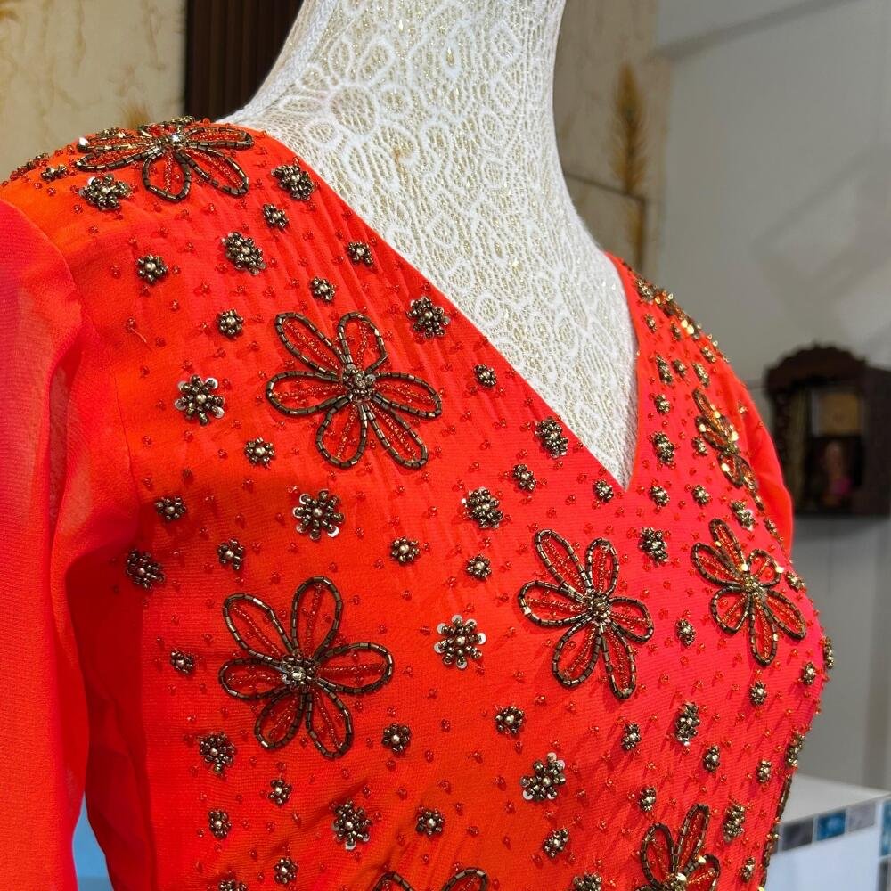 Heavy handworked kurti