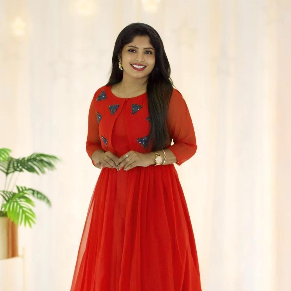 Kurti with attached jacket