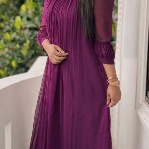 Georgette kurti