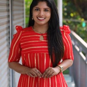 Viscose georgette kurthi with lurex lines